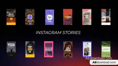 Instagram Stories Product Promo template preview