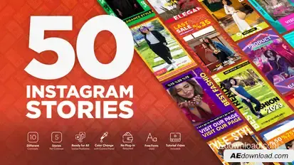 Instagram Stories Product Promo template preview