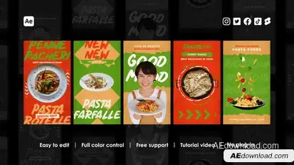 Instagram Stories Product Promo template preview