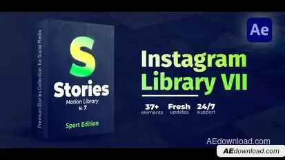 Instagram Stories Product Promo template preview