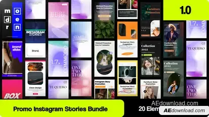 Instagram Stories Product Promo template preview