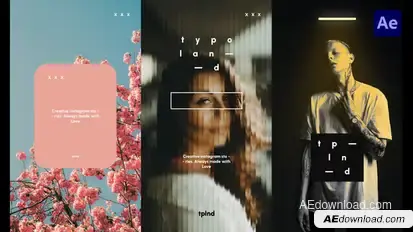 Instagram Stories Titles template preview