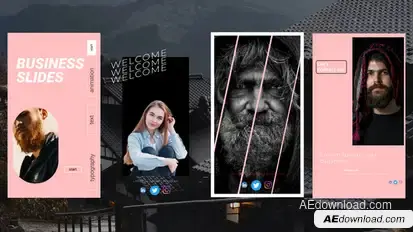 Instagram Stories 6.0 | AE Titles template preview