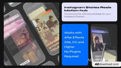 Instagram stories - Insta Reel Tik-tok Stories Story Product Promo template preview