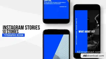 Instagram Stories | AE Elements template preview