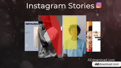 Instagram Stories | After Effects Titles template preview