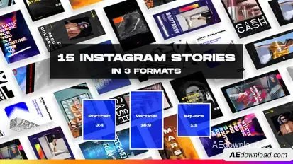 45 Modern Instagram Stories Reels Product Promo template preview