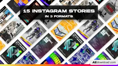 45 Urban Instagram Stories Reels Product Promo template preview