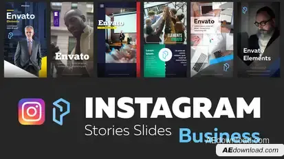 Instagram Stories Business Product Promo template preview