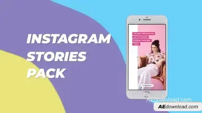 Videohive Instagram Stories Pack 22078398 Video Displays template preview