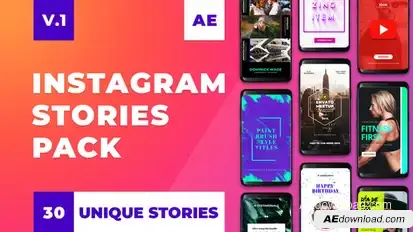 Instagram Stories Pack Product Promo template preview
