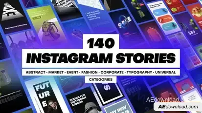 Instagram Stories Pack Openers template preview