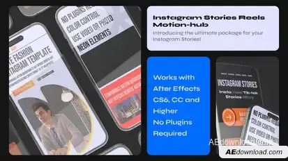 Instagram Stories-Reels for Youtube and Tik Tok Product Promo template preview