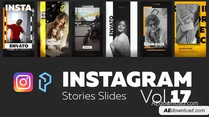 Instagram Stories Slides Vol. 17 Product Promo template preview