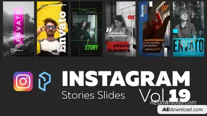 Instagram Stories Slides Vol. 19 Product Promo template preview