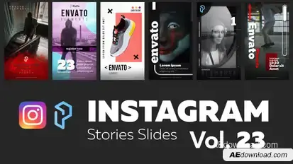 Instagram Stories Slides Vol. 23 Product Promo template preview