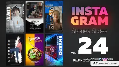 Instagram Stories Slides Vol. 24 Product Promo template preview