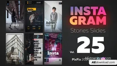 Instagram Stories Slides Vol. 25 Product Promo template preview