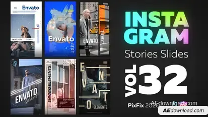 Instagram Stories Slides Vol. 32 Product Promo template preview