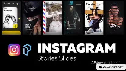 Instagram Stories Slides Vol. 5 Product Promo template preview