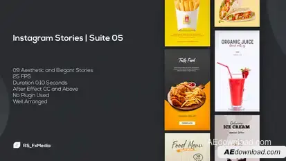 Instagram Stories | Suite 05 Product Promo template preview