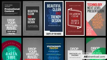 Instagram Stories V.3 Openers template preview