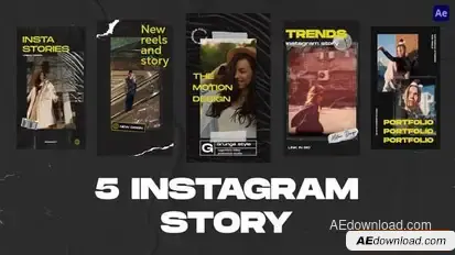 Instagram Story & Reel 2 Openers template preview