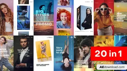 Instagram Story Slideshow Pack Product Promo template preview