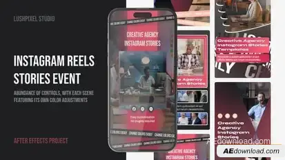 Instagram Vertical Reel Openers template preview