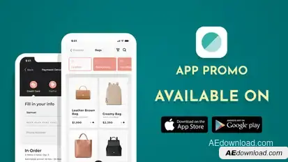 Instant App Promo - After-Effects Template Product Promo template preview