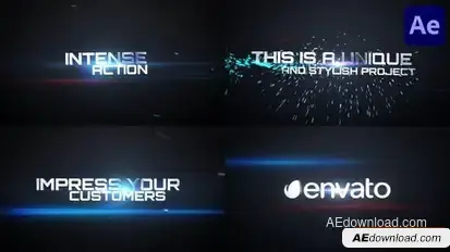 Intense Action | After Effects Openers template preview
