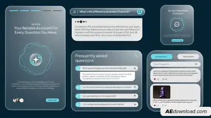 Interactive AI Kit Elements template preview