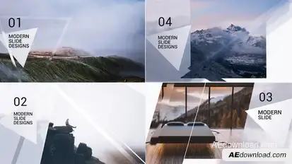 Interior Design Slideshow 2 Video Displays template preview