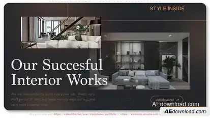 Interior Promo - Original Presentation Openers template preview