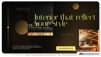 Interior Service Presentation Openers template preview