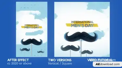 International Mens Day Openers template preview