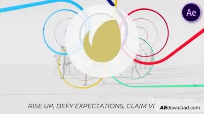 International Sport Games Logo Unveil Openers template preview