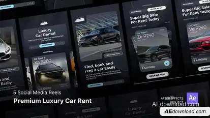 Intro - Animated Galleries Carrousel After Effects Template Video Displays template preview