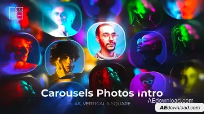 Carousel Slides Openers template preview