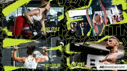 Grunge Intro | Active Openers template preview