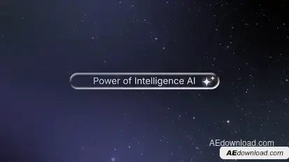Intro AI Titles template preview