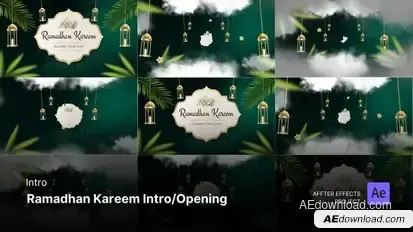 Intro/Opening Video - Ramadhan Kareem After Effects Template Product Promo template preview