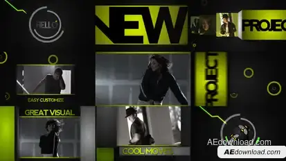 Intro / Outro Openers template preview