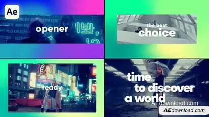 Intro Slideshow Openers template preview