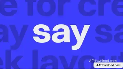 Intro Text Openers template preview