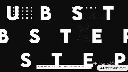 Intro Text Openers template preview