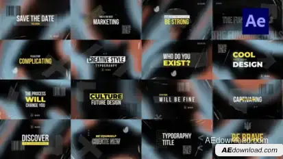 Intro Titles Titles template preview