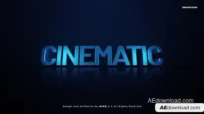 Intro Trailer Titles Titles template preview
