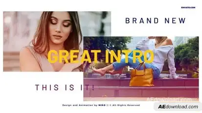 Intro Vlog Photo Logo Openers template preview