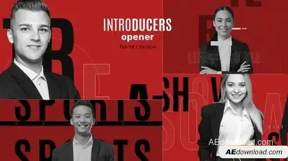 Introducers Opener Openers template preview